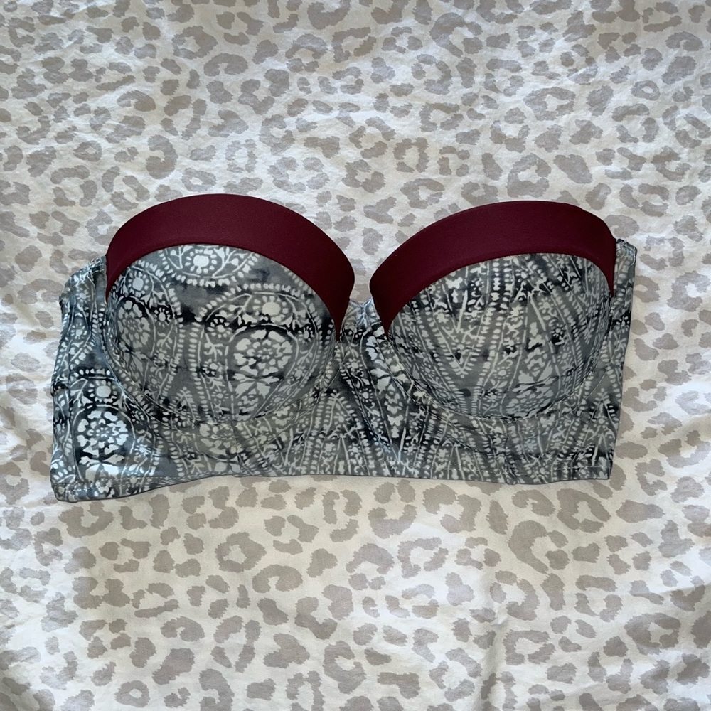 Bandeau swim top